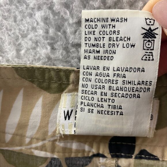 WHITE STAG Stretch Women's Beige Floral Print‎ Skort SIZE 12 - Picture 9 of 9